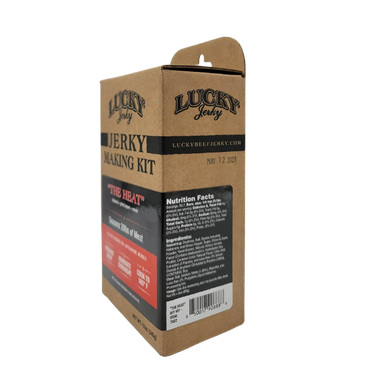 Jerky Making Kit | Pack of 3 | 12 oz. Box | The Heat Flavored | Habanero, Ghost Pepper, & Smoke Flavor | Perfect Kit To Make Spicy Beef Jerky | Seasons 20 lb. Of Meat | 3 Easy Steps | Detailed Instructions Included